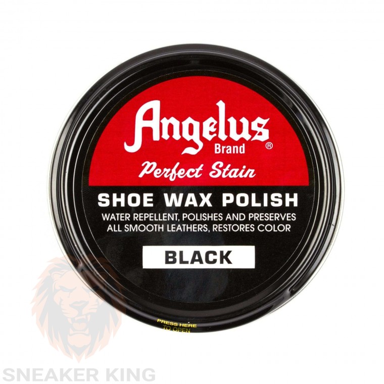 Віск для шкіри Angelus shoe wax black (чорний) made in USA